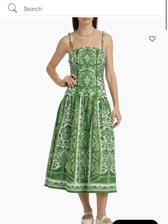 FARM Rio Dresses & Skirts - FARM Rio Green Botanical-Print Midi Dress
